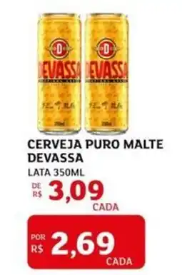 Assaí Atacadista Cerveja puro malte devassa oferta