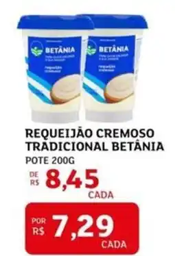 Assaí Atacadista Requeijão cremoso tradicional betânia oferta