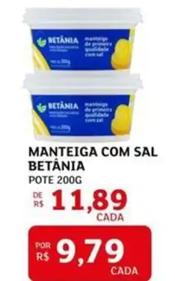 Assaí Atacadista Manteiga com sal betânia oferta