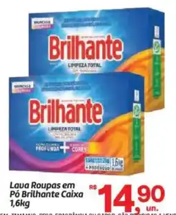Fort Atacadista Lava Roupas em Pó Brilhante Caixa oferta