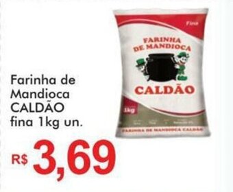 Komprao Atacadista Farinha de Mandioca Caldao fina 1kg un. oferta