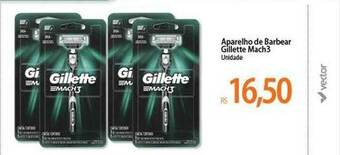 Atacadão Aparelho De Barbear Gillette Mach3 oferta