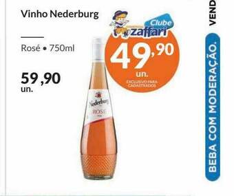 Zaffari Vinho Nederburg oferta