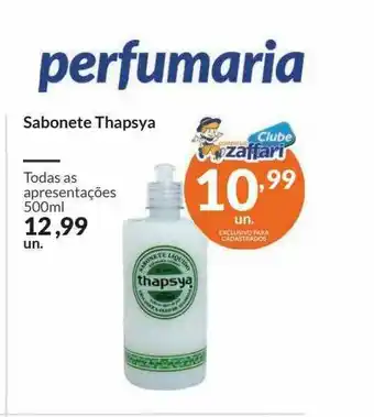 Zaffari Sabonete Thapsya oferta