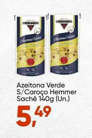 Imec Supermercados Azeitona Verde S Caroço Hemmer oferta