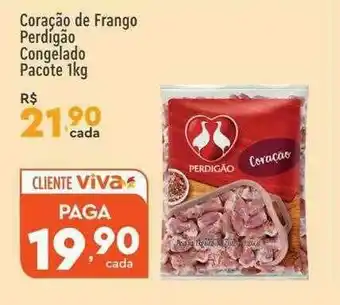 Supper Rissul Coração De Frango Perdigão Congelado oferta