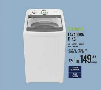 Consul Lavadora 11 Kg