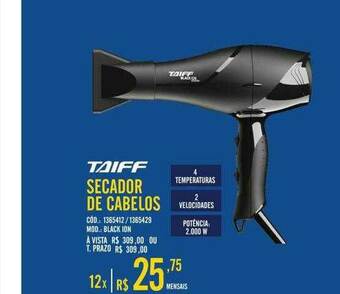 Taiff Secador De Cabelos