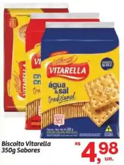 Fort Atacadista Biscoito Vitarella Sabores oferta