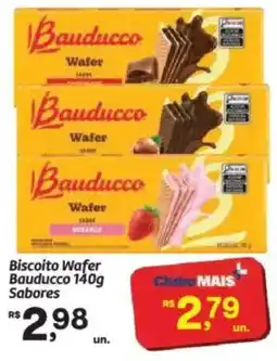 Fort Atacadista Biscoito Wafer Bauducco Sabores oferta