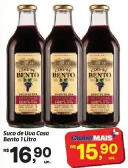 Fort Atacadista Suco de Uva Casa Bento oferta