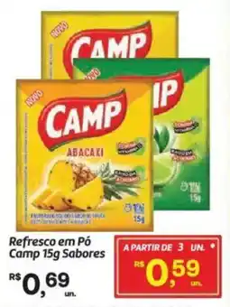 Fort Atacadista Refresco em Po Camp Sabores oferta