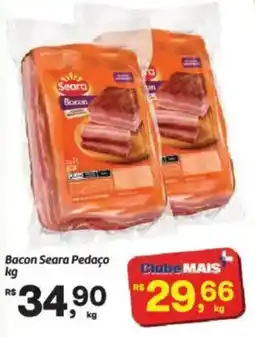 Fort Atacadista Bacon Seara Pedaço oferta