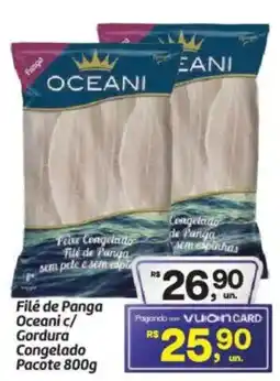 Fort Atacadista Filé de Panga Oceanic/ Gordura Congelado Pacote oferta
