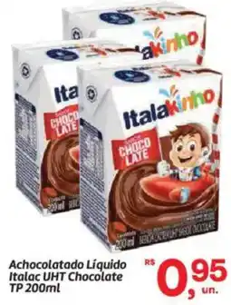 Fort Atacadista Achocolatado Líquido Italac UHT Chocolate TP oferta