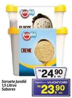 Fort Atacadista Sorvete Jundiá Sabores oferta