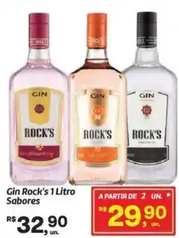 Fort Atacadista Gin Rock's Sabores oferta