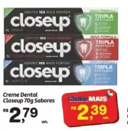Fort Atacadista Creme Dental Closeup Sabores oferta
