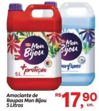 Fort Atacadista Amaciante de Roupas Mon Bijou oferta