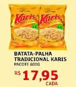 Assaí Atacadista Batata-palha tradicional karis pacote oferta