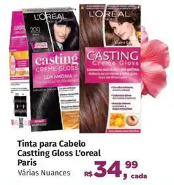 Supermercados Mateus Tinta para Cabelo Castting Gloss L'oreal Paris oferta