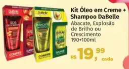 Supermercados Mateus Kit Óleo em Creme + Shampoo DaBelle oferta