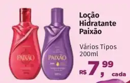Supermercados Mateus Loção Hidratante Paixão oferta