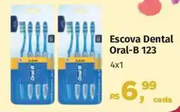 Supermercados Mateus Escova Dental Oral-B 123 oferta