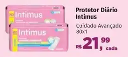 Supermercados Mateus Protetor Diário Intimus oferta