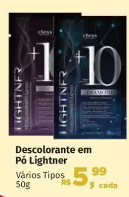 Supermercados Mateus Descolorante em Pó Lightner oferta