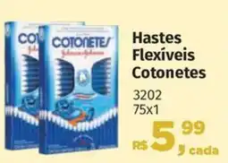 Supermercados Mateus Hastes Flexíveis Cotonetes oferta