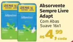 Supermercados Mateus Absorvente Sempre Livre Adapt oferta