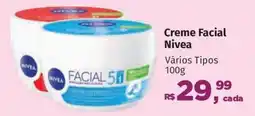 Supermercados Mateus Creme Facial Nivea oferta