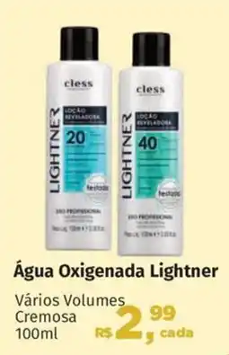Supermercados Mateus Água Oxigenada Lightner oferta
