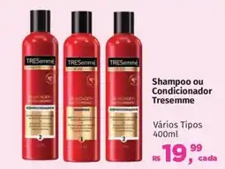 Supermercados Mateus Shampoo ou Condicionador TRESemmé oferta