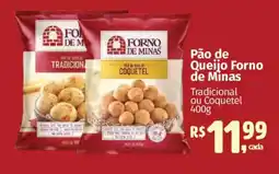 Supermercados Mateus Pão de Queijo Forno de Minas oferta