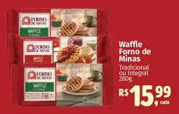 Supermercados Mateus Waffle Forno de Minas oferta