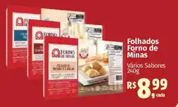 Supermercados Mateus Folhados Forno de Minas oferta