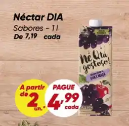 Dia Néctar DIA Sabores oferta