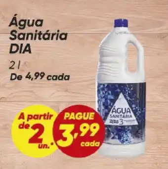 Dia Água Sanitária DIA oferta