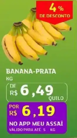 Assaí Atacadista Banana-prata oferta