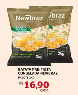 Assaí Atacadista Batata pré-frita congelada newbraz pacote oferta