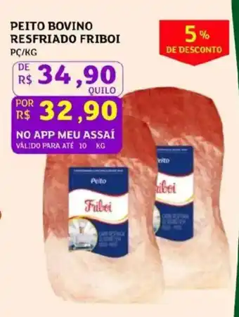 Peito bovino resfriado friboi