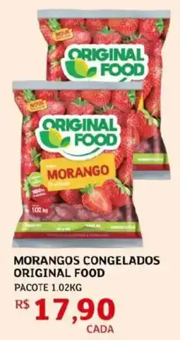 Assaí Atacadista Morangos congelados original food oferta
