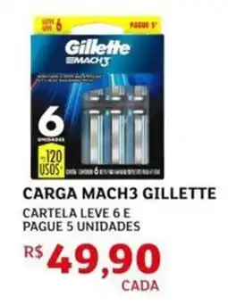Assaí Atacadista Carga mach3 gillette oferta