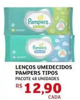 Assaí Atacadista Lenços umedecidos pampers tipos oferta