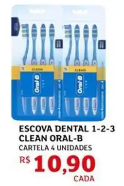Assaí Atacadista Escova dental 1-2-3 clean oral-b oferta