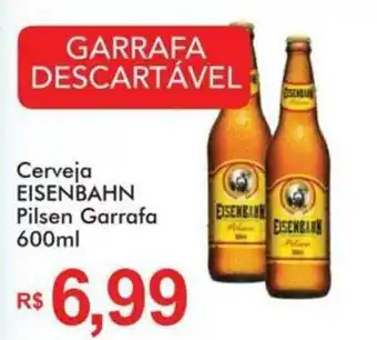 Cerveja Eisenbahn PIlsen Garrafa 600ml