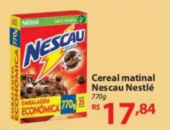 Nacional Cereal Matinal Nescau Nestle 770g oferta