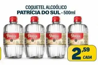 Dom Atacadista Coquetel Alcoolico Patricia Do Sul 500ml oferta
